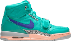Кроссовки Jordan Legacy 312 GS Hyper Jade, бирюзовый