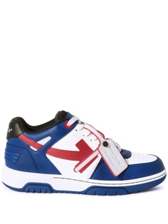Off-White кроссовки Out Of Office, синий