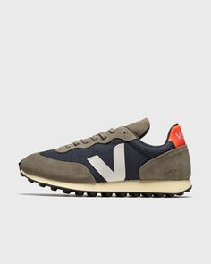 Кроссовки Veja Rio Branco Alveomesh, цвет nautico_white_orange-fluo