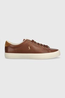 Кожаные кроссовки LONGWOOD Polo Ralph Lauren, коричневый