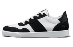 Кроссовки ecco Skateboarding Shoes Men Low-top Black/White, черный/белый