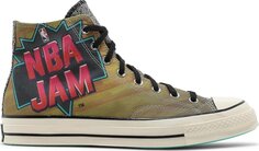 Кроссовки Converse NBA Jam x Chuck 70 High Hardwood Floor, коричневый
