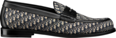 Кроссовки Dior Granville Loafer Dior Oblique - Black Beige, черный
