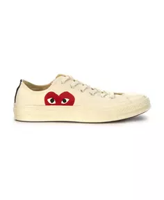 Кроссовки с большим сердцем Comme Des Garçons Play, бежевый