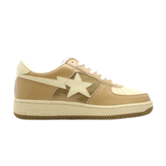 Кроссовки BAPE Bapesta FS-001 Low Beige Brown, загар