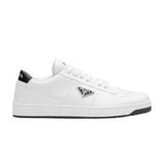 Кроссовки Prada Downtown Leather White Black, белый