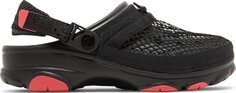 Кроссовки Staple x All-Terrain Clog Homing Pigeon, черный Crocs