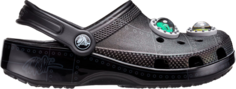 Кроссовки Ron English x Classic Clog Kids Area 54 - Black, черный Crocs
