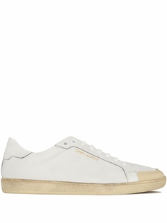 Кеды Court Classic Saint Laurent, белый