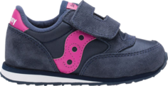Кроссовки Saucony Jazz Hook & Loop Little Kid Navy Pink, синий