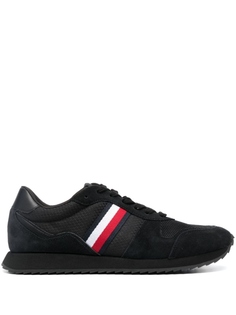 Tommy Hilfiger кроссовки Signature Tape Runner, черный