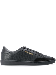 Кеды SL/10 на шнуровке Saint Laurent, черный