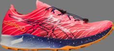 Кроссовки wmns fuji speed papaya indigo blue Asics, красный