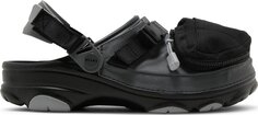 Кроссовки BEAMS x Classic All-Terrain Outdoor Clog Black, черный Crocs