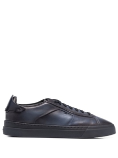 Кеды на шнуровке Santoni, синий
