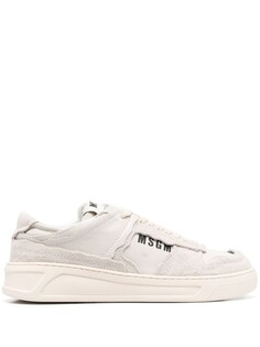 Кроссовки MSGM With Logo, светло-серый