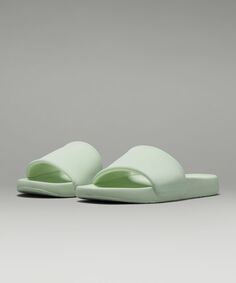 Мужские шлепанцы Restfeel Lululemon, зеленый