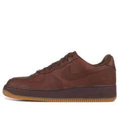 Кроссовки air force 1 premium 07 Nike, коричневый