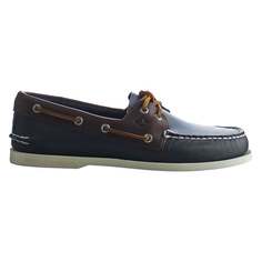 A/0 2-глазые мужские синие туфли с трикотажем Sperry, синий