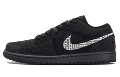 Jordan Air Jordan 1 винтажные баскетбольные кроссовки мужские, Black