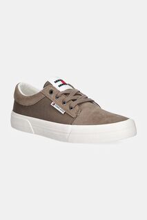 Кроссовки TJM VULC. СМЕСЬ МАТЕРИАЛОВ ДЛЯ СКЕЙТЕРА Tommy Jeans, коричневый