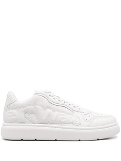 Alexander Wang кроссовки из пуховой кожи, белый