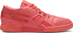 Кроссовки palace x pro workout low red Reebok, черный
