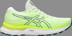 Кроссовки wmns gel nimbus 24 white velvet pine Asics, белый