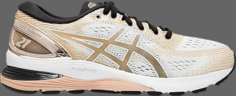 Кроссовки wmns gel nimbus 21 platinum white frosted almond Asics, белый
