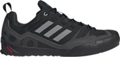 Кроссовки Adidas Terrex Swift Solo Approach Black Grey, коричневый
