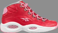 Кроссовки question mid j scarlet Reebok, красный