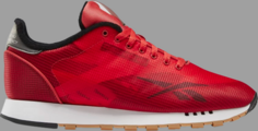 Кроссовки classic leather ati radiant red Reebok, красный