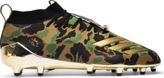 Бутсы Adidas A Bathing Ape x Adizero Cleat Green Camo, зеленый