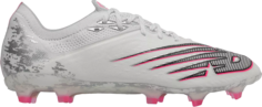 Бутсы New Balance Furon V6+ Pro FG White Silver, белый