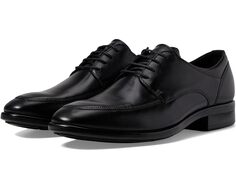 Оксфорды ECCO Citytray Apron Toe Tie, черный