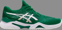 Кроссовки court ff novak australian open - kale Asics, зеленый