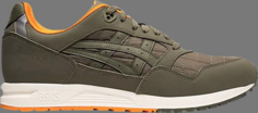 Кроссовки gel saga mantle green Asics, зеленый
