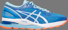 Кроссовки wmns gel nimbus 21 blue coast skylight Asics, синий