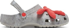 Кроссовки Staple x Classic Clog Straight From Above, серый Crocs