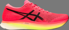 Кроссовки wmns metaspeed edge performance red yellow Asics, красный