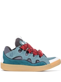 Кроссовки Lanvin Curb, синий/серый/красный