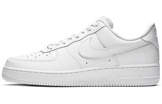 Кроссовки для скейтбординга Air Force 1 мужские с низким верхом белые/розовые Nike