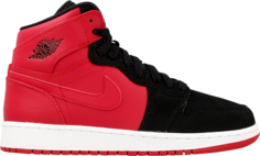 Кроссовки Air Jordan 1 Retro High BG Red Black, красный
