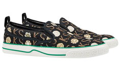 Слипоны мужские Ken Scott x Gucci Tennis 1977, черный