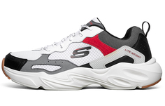 Кроссовки Stamina Airy Chunky для мужчин с низким верхом, белые/серые Skechers