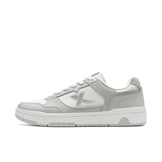 Кроссовки XTEP Skateboarding Shoes Men Low-top Pigeon Grey/sail White, белый