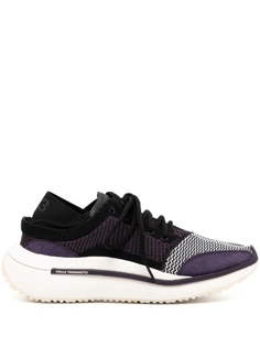Y-3 низкие вязаные кеды Qisan, черный