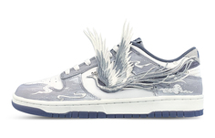 Кроссовки Nike Dunk Skateboarding Shoes Men Low-top White/gray, белый