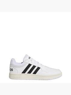 Классические винтажные туфли Hoops 3.0 Low Adidas, белый