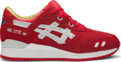 Кроссовки gel lyte 3 santa christmas pack Asics, красный